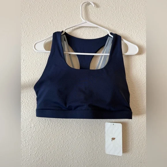 NWT FABLETICS warm up strappy athletic workout sports bra - Picture 4 of 6